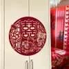 Decoração de casamento com personagens "felizes" para portas e janelas internas, arranjo de quarto de casamento de alta qualidade, conjunto de personagens 3D "felizes" em flocado espesso, coleção completa de suprimentos