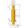 Dedal de antena conector STM para placa de pruebas de soldadura sonda de prueba dedal de resorte contacto de carga parche de PCB conexión pogopin
