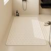 Tapete Antiderrapante para Banheiro Estilo Wabi-Sabi em PVC para Idosos e Crianças Tapete Antiderrapante para Box de Banheiro de Hotel Japonês Tapete de Banho
