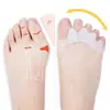 Separador de Dedos Protetor Adequado para Joanete Yoga Gel Silicone Dedos em Martelo Corretor para Mulheres Homens Alinhadores Sobrepostos 1 Par