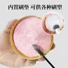 Comércio Exterior Mesmo Modelo Sabão de Limpeza para Pincéis de Maquiagem Fábrica Sabão com Aroma de Pêssego Pad de Silicone Ferramenta de Limpeza para Esponjas de Pó Ferramentas de Beleza
