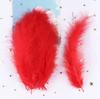 Un gran número de atrapasueños de bola de plumas de pavo color Macaroon, gato DIY de plumas de cola puntiaguda