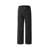 Pantalones Meillard jeans marrones retro americano corte limpio pierna recta micro campana pantalones largos hombre pierna recta pantalones largos