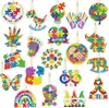 Set de Tres Piezas de Llavero de Pintura de Diamantes Hecho a Mano DIY Transfronterizo, Kit de Materiales para Colgante de Pintura de Diamantes, Accesorios de Pegatinas de Pedrería