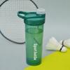 Con compartimento para té botella de agua deportiva para entrenamiento militar al aire libre taza portátil de plástico espacio taza para batidos regalo taza de agua deportiva
