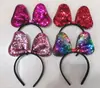 Venda Direta da Fábrica Tiara de Laço de Natal Tiara de Rena de Natal com Lantejoulas Fofa Tiara de Galho de Rena Papai Noel Boneco de Neve Atacado