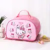 Nova Bolsa Térmica para Lancheira de Estudante Bolsa de Lancheira Grande Bolsa de Lancheira Infantil Fofa de Desenho Animado Impermeável e Espessada