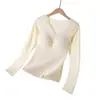 Conjunto Original 8667 de Encaje con Cuello en V, Cálido, de Manga Larga, Capa Base con Almohadillas en el Pecho, Forro Polar, No Requiere Sujetador