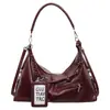 Bolsa feminina grande, simples e casual, novo modelo 2026, versátil para o trabalho, bolsa hobo descontraída, bolsa transversal feminina
