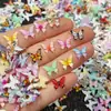 Mariposa Simulada de Colores Estilo Nuevo Pendientes Hechos a Mano de Colores para DIY, Aretes, Accesorios para Uñas, Materiales y Accesorios al por Mayor