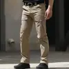 2026 Comercio Exterior Verano Hombres Nuevo Versátil Holgado Pantalones Deportivos Exteriores Color Sólido Estilo Militar Pantalones de Trabajo Mayoreo