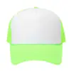 Chapéu de Sol, Boné Trucker, Boné de Voluntário, Boné de Mesh Esponjoso Personalizado com Texto Estampado, Aba Larga, Aba Larga, Quebra-Sol