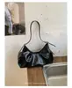 Bolsa de Ombro Versátil e Fashion para Uso Diário, Direto da Fábrica, Comércio Exterior Transfronteiriço, Bolsa Dobrada Tipo Dumpling