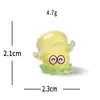 Micro-paisagem criativa tema oceano polvo figuras fofas decorações DIY acessórios de saco surpresa mini enfeites de mesa