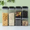 Latas a Prueba de Humedad, Cajas de Conservación Fresca de Gran Capacidad, Cajas de Almacenamiento de Granos, Latas Selladas para Snacks, Cajas de Almacenamiento para Granos