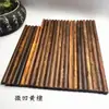 Madera de palo de rosa Micrandra material de cuentas de madera material para mango de talla en madera barra redonda palo de madera DIY mango de pincel Palo de rosa centroamericano