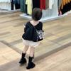 Ropa para Niños 2026 Nuevo Conjunto de Otoño para Niñas, Elegante Camisa de Muñeca y Pantalones Florales, Conjunto de Dos Piezas Estilo Coreano para Primavera y Otoño