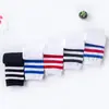 Calcetines Nuevos de Media Pantorrilla, Calcetines de Fútbol, Calcetines para Uniforme Escolar, Calcetines Estudiantiles de Tres Rayas, Calcetines Largos de Rendimiento para Niños, Calcetines de Tubo Alto