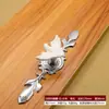 Cajón de Armario Zapatero Puerta de Alacena Tirador de Puerta Moderno Sencillo Dibujos Animados Aleación de Zinc Blanco Cromo Brillante Accesorios de Muebles Tirador