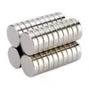 Imanes Redondos Potentes en Stock del Fabricante, Imanes para Refrigerador, Imanes para Soporte de Teléfono, Imanes Componente Redondos de Múltiples Especificaciones N35