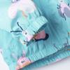 Jaqueta casual infantil primavera e outono Jaqueta com capuz infantil 2-8 anos de idade estampa de abelha camisa com zíper para meninas