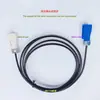 Cable Adaptador de Antena FM para Radio de Coche, Conector Hembra a Hembra Fakra-Z, para Máquina Volkswagen
