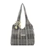 2026 Verano Nueva Moda Bolso Tote para el Trabajo Pequeño Fresco de Lunares Bolso de Hombro Versátil para el Día a Día Estilo Perezoso Bolso para Mujer