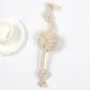 Juguete para Perros Set de Juguetes Que No Se Pueden Masticar, Cuerda Trenzada de Algodón y Lino con Nudo para Perros Grandes, Molienda y Limpieza de Dientes, Estilo Popular Transfronterizo
