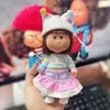Nuevo Mini Muñeco de Papa de 14cm Ropa para Muñeca Mia Española Conjunto de Ropa para Vestir Tirantes Lindos