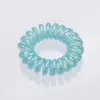 Red de pelo con línea telefónica INS Anillo para el pelo cuerda de cuentas de riego transparente bola de niña accesorios para el pelo fabricantes al por mayor