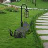 YKL005 Espejo acrílico de suelo para patio de gato estéreo de Amazon arte de patio decoraciones de jardín para exteriores