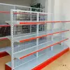 Prateleiras de Supermercado Loja de Conveniência Papelaria Farmácia Rack de Armazenamento Exibição Cantina Loja de Lanches Rack Unilateral Dupla Face Multi-Camada