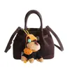 Bolso Cubo Estilo Cesta de Moda para Mujer 2026 Nuevo Versátil de Gama Alta para Hombro y Cruzado Bolso de Mano de Nicho Moda