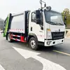 Caminhão Compactador de Lixo Sinotruk Howo de 6 Metros Cúbicos Coleta e Transporta Lixo Doméstico na Comunidade com uma Rede Completa de Pontos de Venda de Pós-Venda