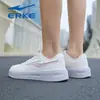 Zapatillas de Mujer Xiguang Hongxing Erke Verano Nuevas Suela Gruesa Aumentadoras de Altura Cuero Impermeables Rosas Zapatillas Air Force One