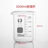 Vaso de Precipitado Medidor de Vidrio Equipo de Laboratorio Químico con Escala Resistente al Calor Puede Calentarse Transparente 50/100 ml Mililitros