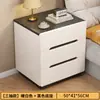 Mesita de Noche para Dormitorio del Hogar, Gabinete de Almacenamiento de Lujo Ligero de Gama Alta, Pequeño Gabinete de Almacenamiento de Mesita de Noche, Estante de Almacenamiento, Modelo Caliente 2026