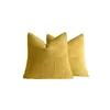 Funda de almohada de pana a rayas minimalista nórdica, funda de cojín de felpa de color liso retro americano, funda decorativa para muebles suaves de otoño e invierno