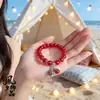 Pulsera Nueva de Imitación de Jade 2025 con Colgante de Calabaza Auspiciosa, Símbolo de Buena Suerte, Estilo Antiguo, Pulsera de Nuevo Estilo Chino, Joyería de Moda