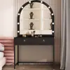 Mesa de Maquiagem para Estúdio Fotográfico Cor Maquiagem Estúdio Loja de Vestidos de Noiva Uso em Estúdio Fotográfico Mesa de Maquiagem com Luzes Mesa de Camarim para Salão de Beleza