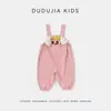 Algodón Puro Ropa para Bebé Dudu Home Conjunto de Otoño Overol para Niñas Monos de Otoño para Niños Moda Infantil