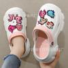 Zapatos Newt Zapatos con agujeros de flores Zapatos con flores desmontables Zapatos de jardín Hebilla para zapatos Zapatos de playa Accesorios para zapatos DIY Hebilla decorativa para fiesta