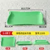 Platos Rectangulares de Melamina de Colores Imitación Porcelana para Restaurantes de Desayuno, Hot Pot, Barbacoa, Platos Fríos y Bocadillos, Platos de Uso Comercial