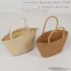 Bolso Tejido de Paja Transfronterizo Amazon Fresh y Lindo para Niños, Bolso Tejido Lindo de Mano, Bolso de Mano Pequeño, Bolso de Mujer Estilo Coreano