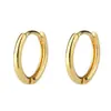 Plain anel brincos anel de orelha osso da orelha unhas femininas piercing da orelha nicho de alta qualidade simples círculo orelha fivela brincos de alfinete de orelha feminino