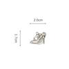 Ajuste transfronterizo zapatos de agujeros cruzados accesorios flor para zapatos DIY cadena de borde asesino serie de pedrería hebilla decorativa removible para zapatos