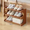 Zapatero Bajo Cama Dormitorio Estudiantil Pequeño Zapatero Multicapa Ahorro de Espacio Habitación Principal Zapatero Estrecho Pequeño para Entrada