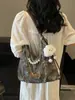 Bolsa Tote Transfronteriza para Mujer, Gran Capacidad, Nuevo Modelo 2025, Bolso de Hombro Versátil para el Trabajo, Mochila Casual de Nicho Multifuncional