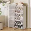 Zapatero Gabinete de Almacenamiento para Recibidor de Casa Montado en Pared Integrado Nuevo 2026 Zapatero Pequeño para Dormitorio Resistente y Duradero