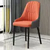 Silla de comedor de lujo ligero nórdico silla de mesa de comedor de hotel simple moderna taburete de maquillaje para el hogar silla de oficina de escritorio de computadora